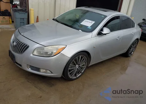 2011 Buick Regal Cxl Turbo Russelsheim from USA, damaged, VIN W04GW5EV0B1130480